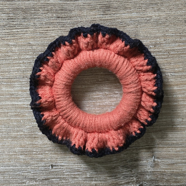 Détail du rond de serviette Halloween