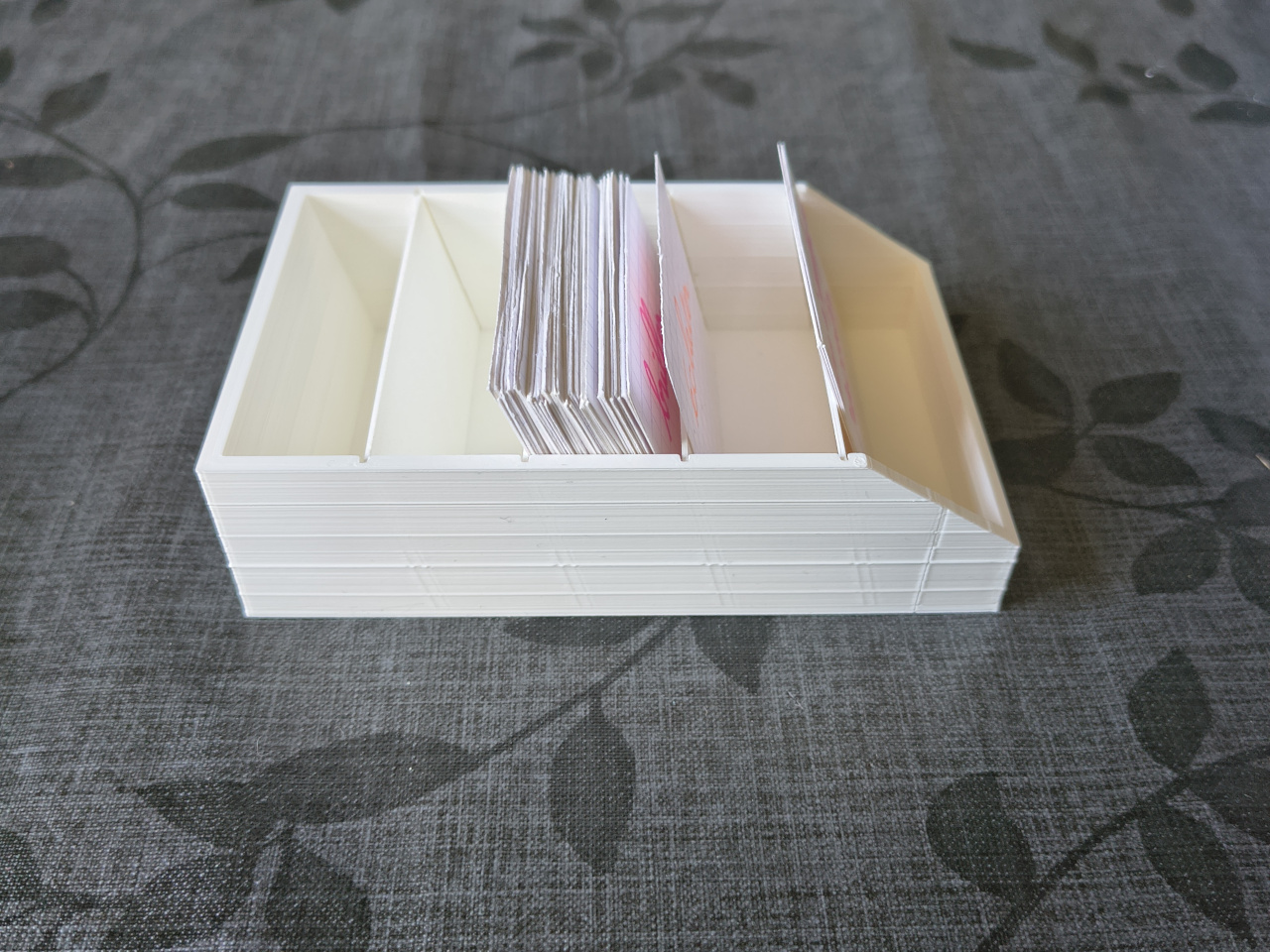 Boîtes de Leitner terminées