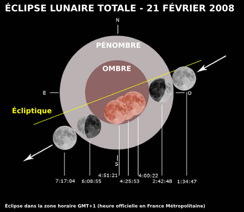 Éclipse lunaire du 21 février 2008