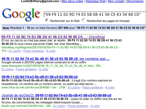 09-F9-11-02-9D-74-E3-5B-D8-41-56-C5-63-56-88-C0 dans Google