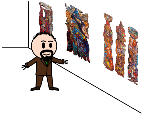 LiB et l'exposition de Ronel