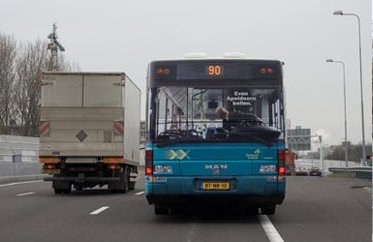 Illusion d'optique : l'arrière ou l'avant du bus