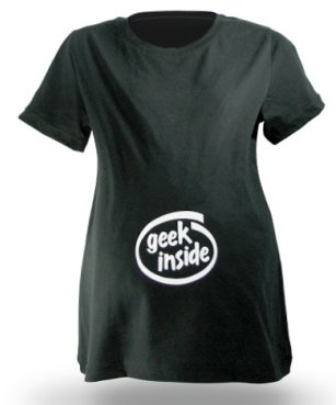 T-shirt pour femme enceinte chez ThinkGeek