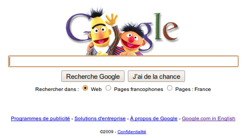 Google aime beaucoup Rue Sesame