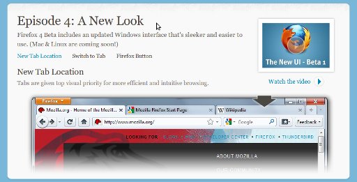 Firefox 4.0 bêta 1 - Feedback Button