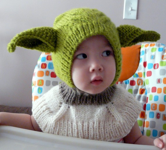 Bonnet de Yoda pour bébé