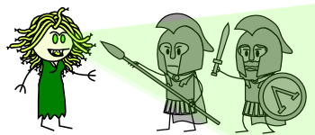 Le regard de Méduse