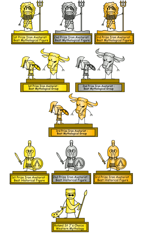 Trophées concours Mythologie