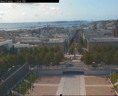 webcam Mairie de Brest